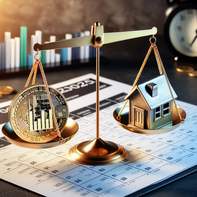 Nehnuteľnosti vs. akcie: Kam investovať v roku 2025?