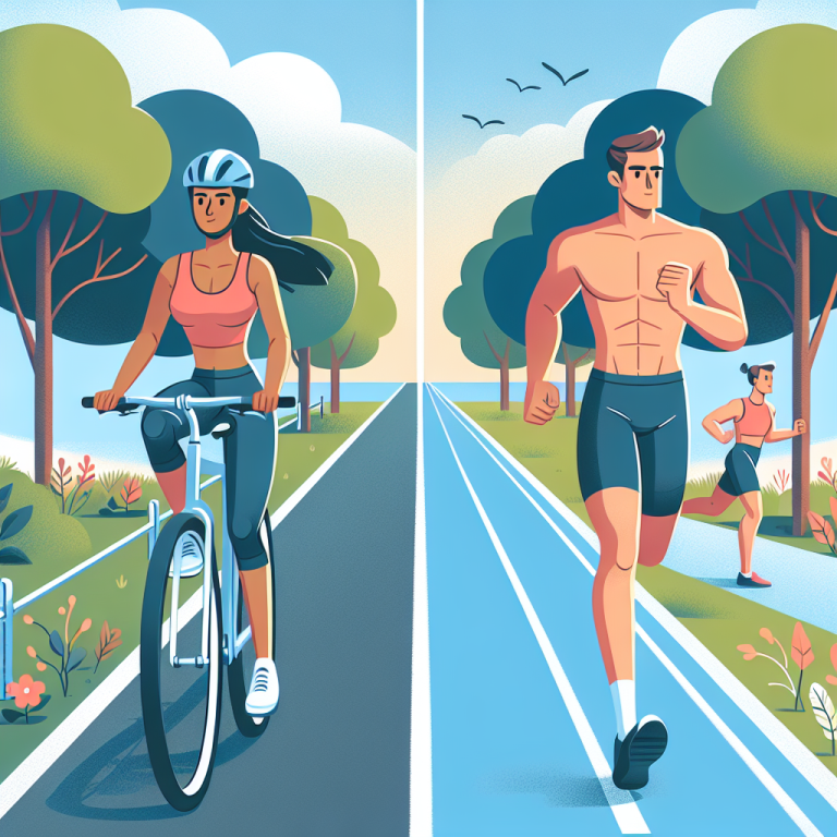 Cyklistika vs. beh: čo je lepšie pre teba