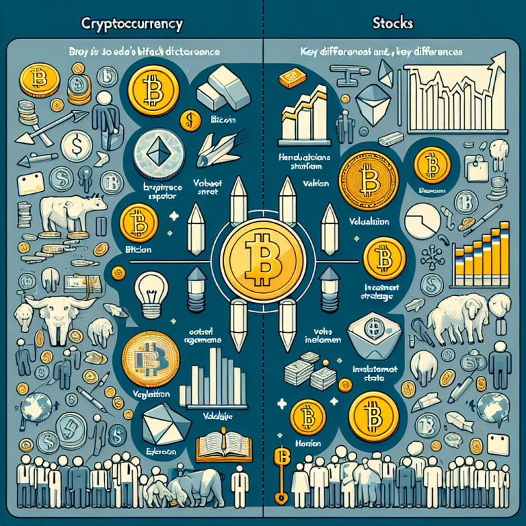 Krypto vs. akcie – základné rozdiely