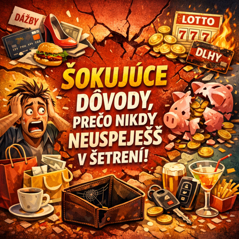 Illustration of Toto sú šokujúce dôvody, prečo nikdy neuspeješ v šetrení