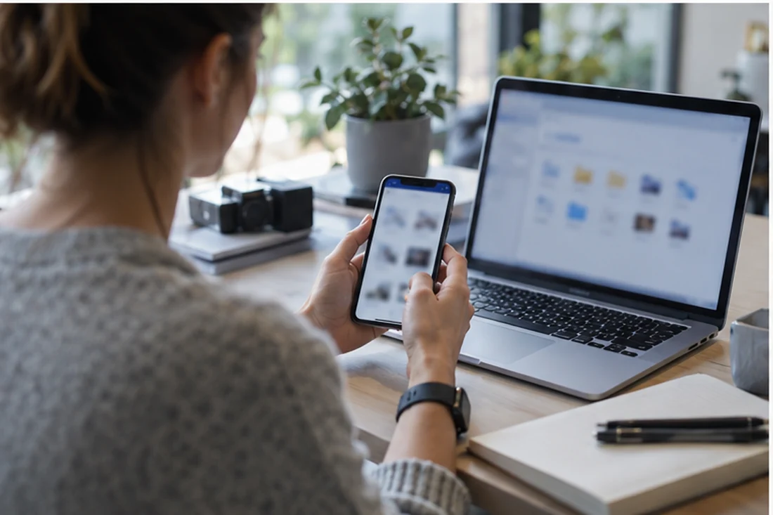 Digitálny detail pri téme cloudové úložisko, ktorý ľudia často podcenia