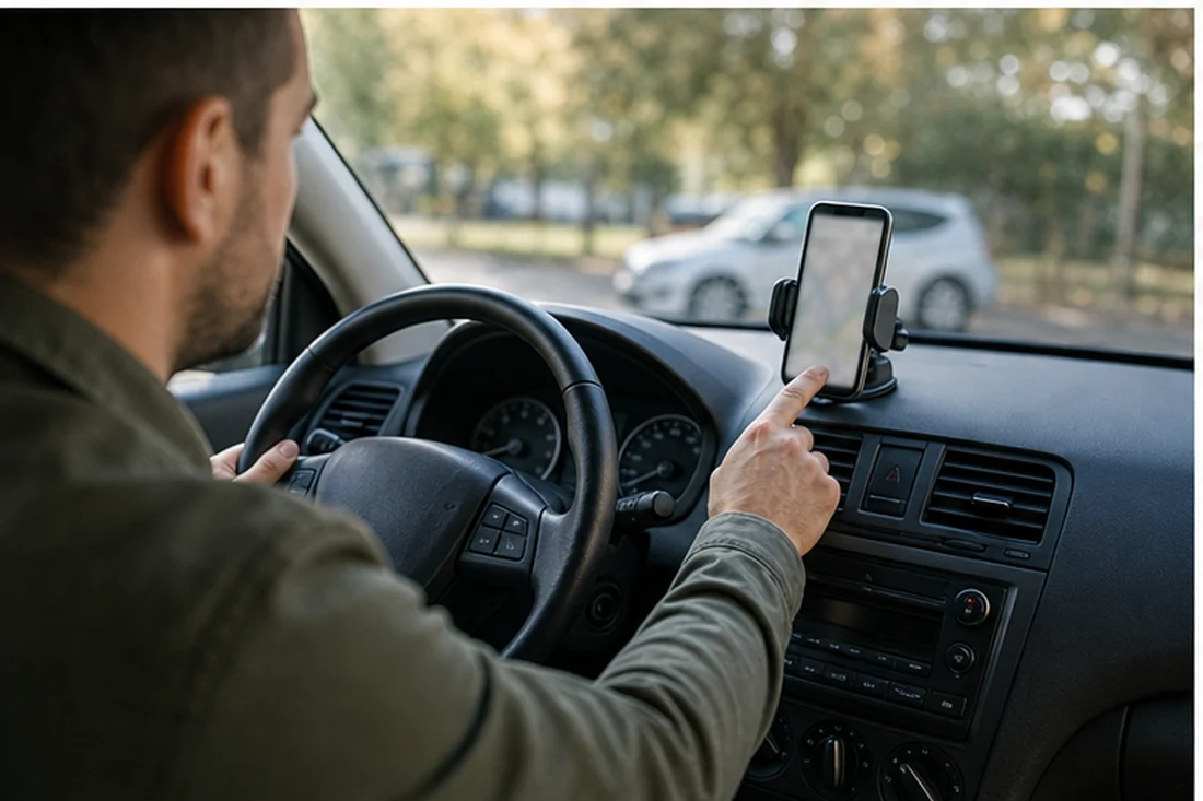 Mobil v aute bezpečne bez chaosu: nastavenie, ktoré sa oplatí skontrolovať